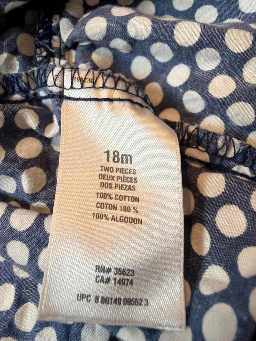 Carter’s Baby Girl 18M Outfit Bundle 4 Piece 100% Cotton 2 Dresses and 2 Tops
